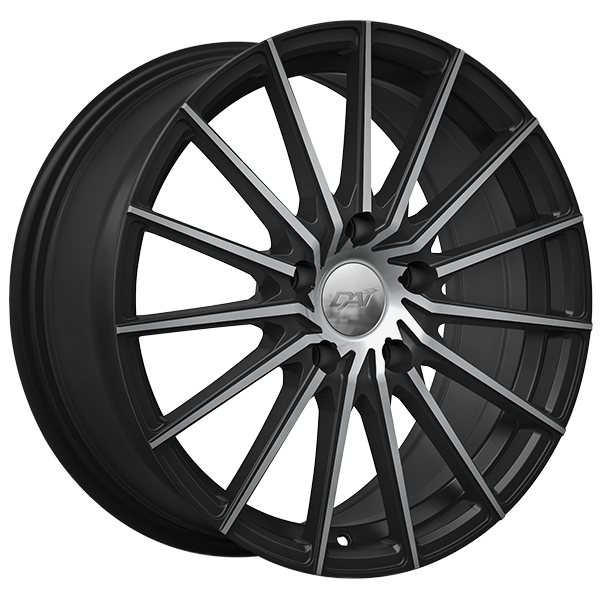 SPECTER | 16x7.0 5x114.3 ET40 CB 67.1 - Noir lustré - Façade machinée