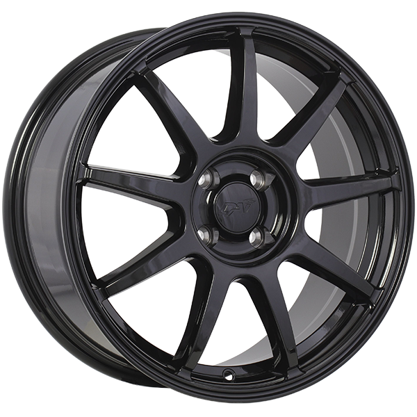 REV | 15x6.0 4x100 ET40 CB 73.1 - Noir lustré