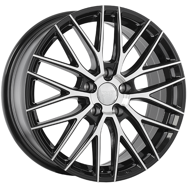 RENNSPORT | 19x8.0 5x114.3 ET45 CB 73.1 - Noir lustré - Façade machinée