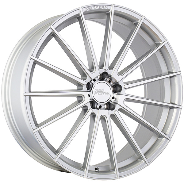 FF12 | 20x9.0 5x112 ET35 CB 66.6 - Argent - Façade machinée