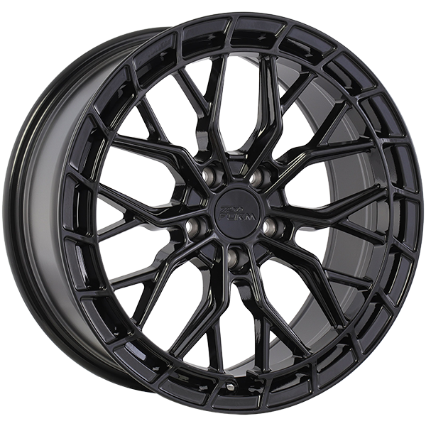 FF19 | 18x8.0 5x112 ET35 CB 66.6 - Noir lustré