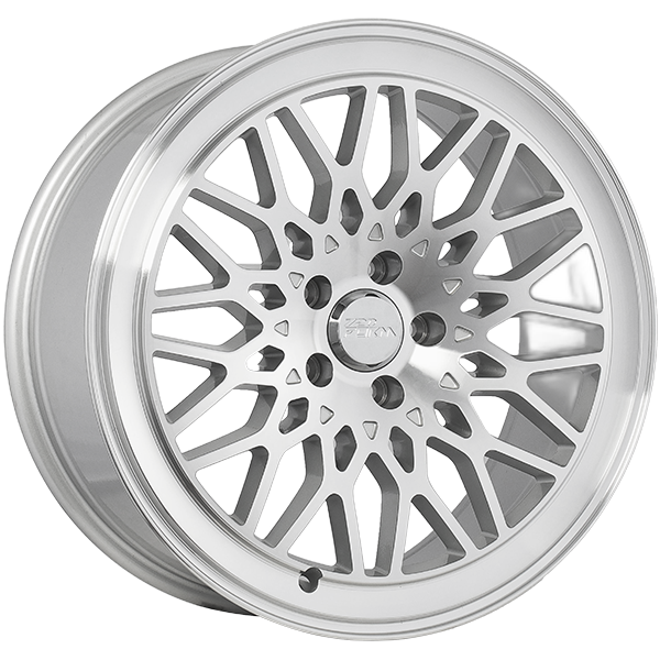 FF21 | 19x8.5 5x114.3 ET36 CB 73.1 - Argent - Façade machinée