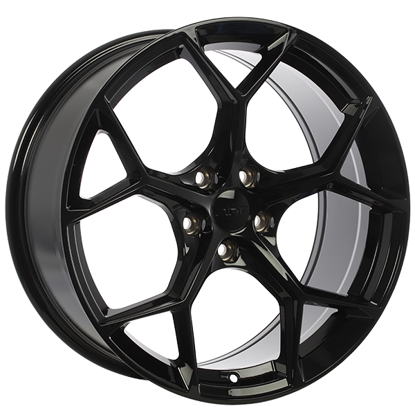 REPLICA 318 | 22x9.5 5x112 ET25 CB 66.5 - Noir lustré