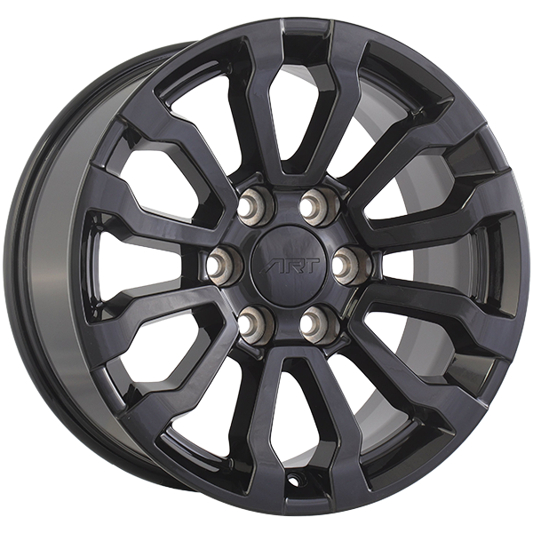 REPLICA 386 | 18x8.5 6x139.7 ET26 CB 77.8 - Noir lustré