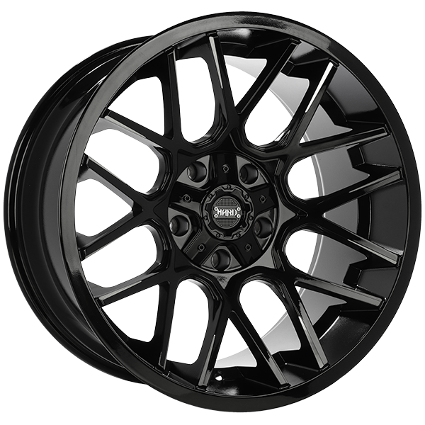 TACTICAL | 20x10.0 ET-12 CB 87.1 - Noir lustré - Rebord usiné