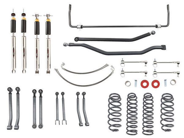 Belltech LIFT KIT 2007-2017 WRANGLER RUBICON UNLIMITED JK 4DR 4 LIFT