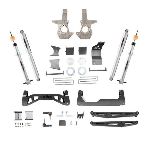 Belltech LOWERING KITS 17 SIL/SIERRA EXT/CREW 2WD