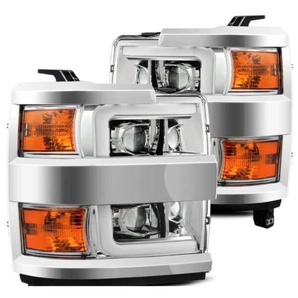 Alpharex LUXX-SERIES PROJECTOR HEADLIGHTS CHEVROLET SILVERADO 2500HD 2015-2019