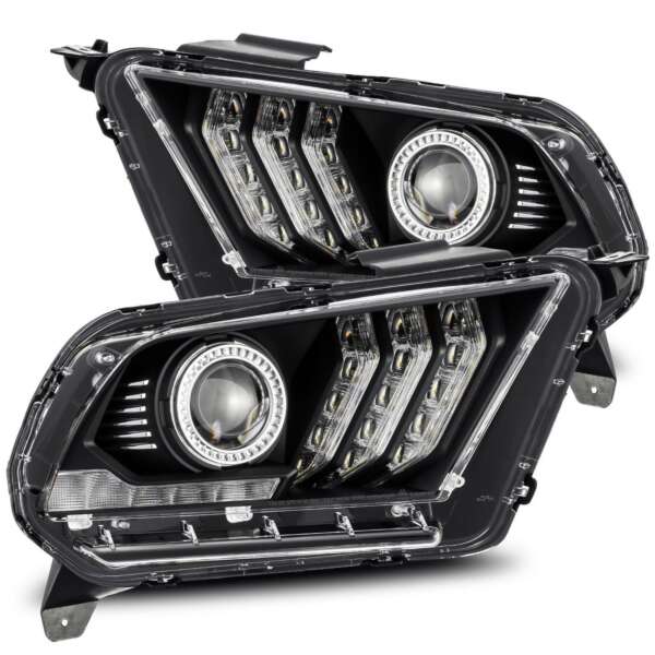 Alpharex LUXX-SERIES PROJECTOR HEADLIGHTS FORD MUSTANG 2010-2012
