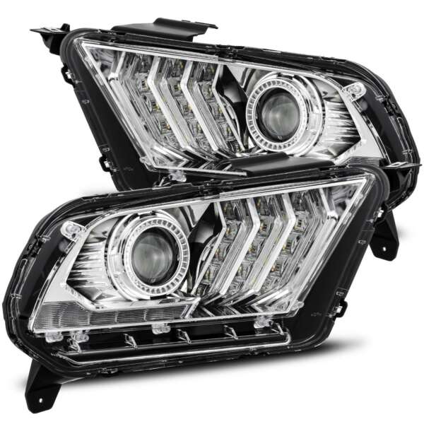 Alpharex LUXX-SERIES PROJECTOR HEADLIGHTS FORD MUSTANG 2010-2012