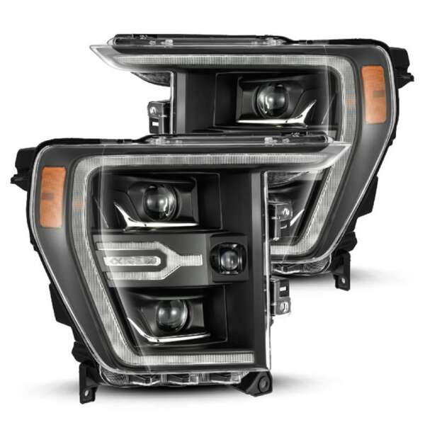 Alpharex LUXX-SERIES PROJECTOR HEADLIGHTS FORD F150 2021-2023