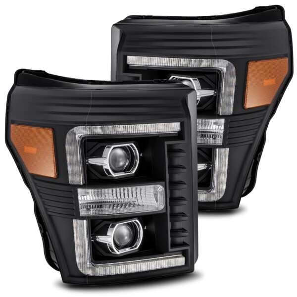 Alpharex LUXX-SERIES PROJECTOR HEADLIGHTS FORD F-250 SUPER DUTY 2011-2016
