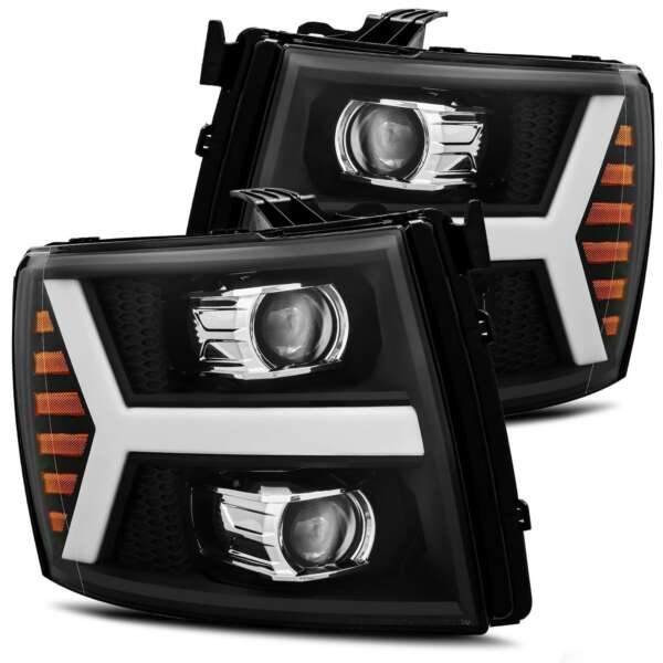 Alpharex PRO-SERIES PROJECTOR HEADLIGHTS CHEVROLET SILVERADO 1500HD 2007-2013