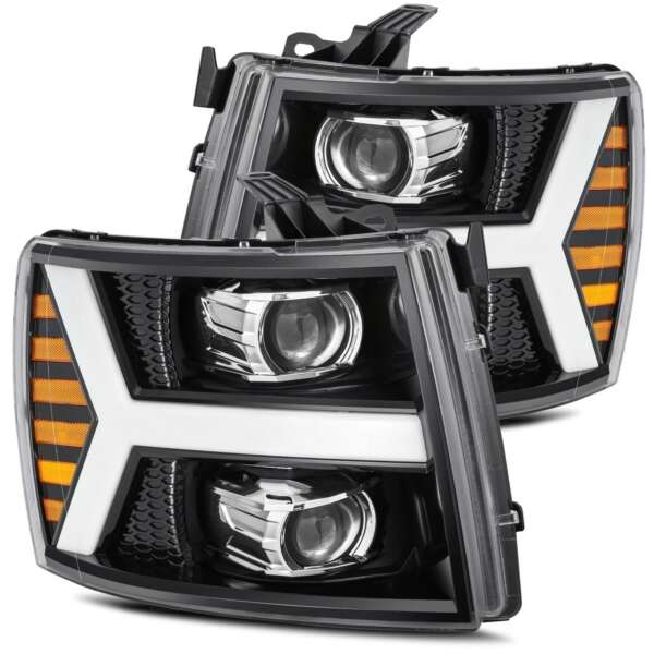 Alpharex PRO-SERIES PROJECTOR HEADLIGHTS CHEVROLET SILVERADO 1500HD 2007-2013