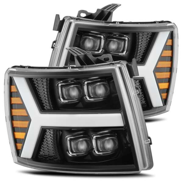 Alpharex NOVA-SERIES PROJECTOR HEADLIGHTS CHEVROLET SILVERADO 1500HD 2007-2013