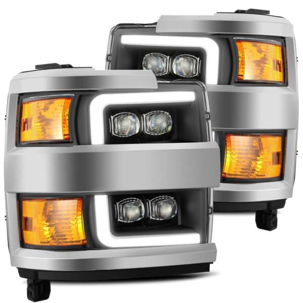 Alpharex NOVA-SERIES PROJECTOR HEADLIGHTS CHEVROLET SILVERADO 2500HD 2015-2018