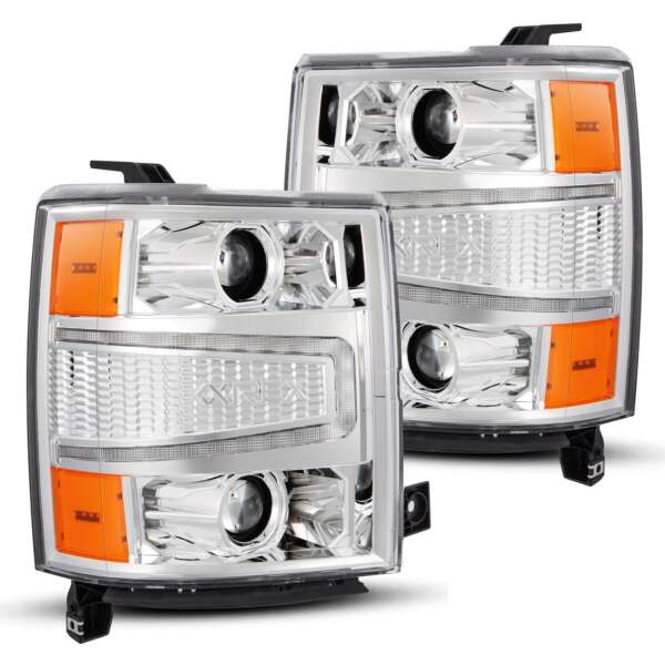 Alpharex PRO-SERIES PROJECTOR HEADLIGHTS CHEVROLET SILVERADO 1500 2014-2015