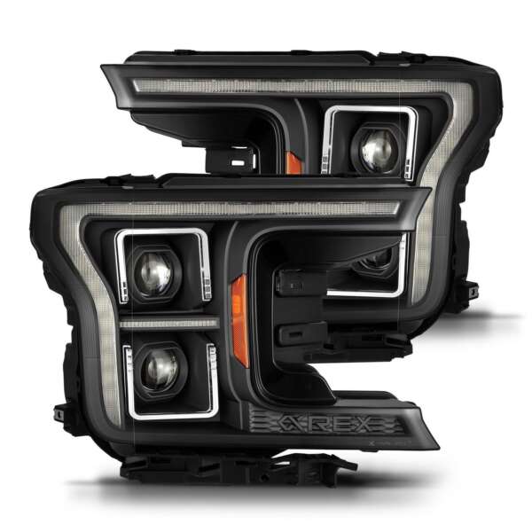 Alpharex PRO-SERIES PROJECTOR HEADLIGHTS FORD F150 2018-2020