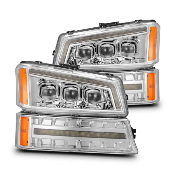 Alpharex NOVA-SERIES PROJECTOR HEADLIGHTS CHEVROLET SILVERADO 1500 2003-2006