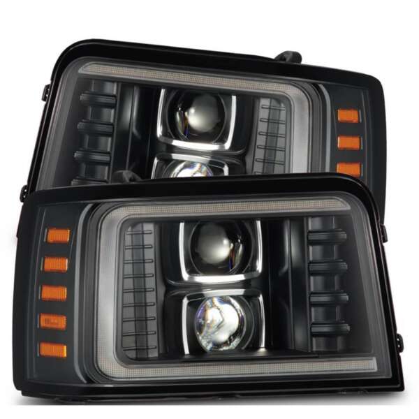Alpharex LUXX-SERIES PROJECTOR HEADLIGHTS FORD F150 1992-1996
