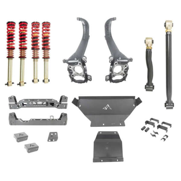 Belltech LIFT KIT 2021 FORD BRONCO 0 4 LIFT W/ COILOVERS EXC. SASQUATCH
