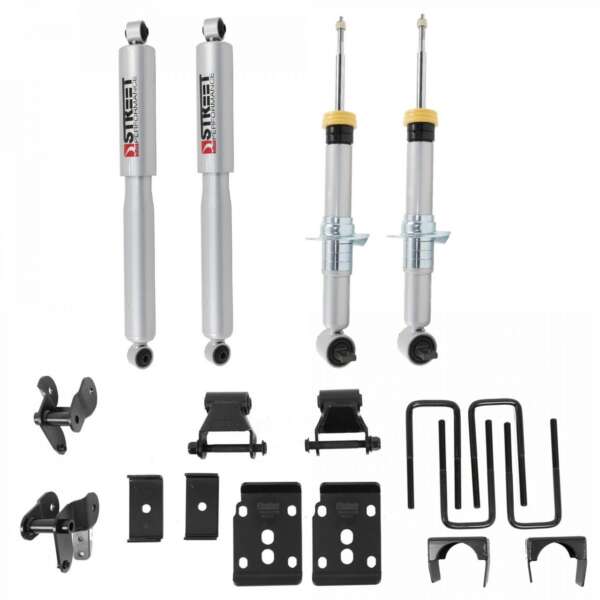 Belltech LOWERING KITS 2014 F-150 STD CAB SHORT BED 1 TO 3F 4 R
